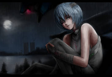 sad Ayanami