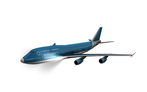 REPAINT B747 WorldAirline beta