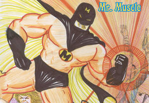 MR. MUSCLE Dynamic Comics 1945- Herois Golden Age