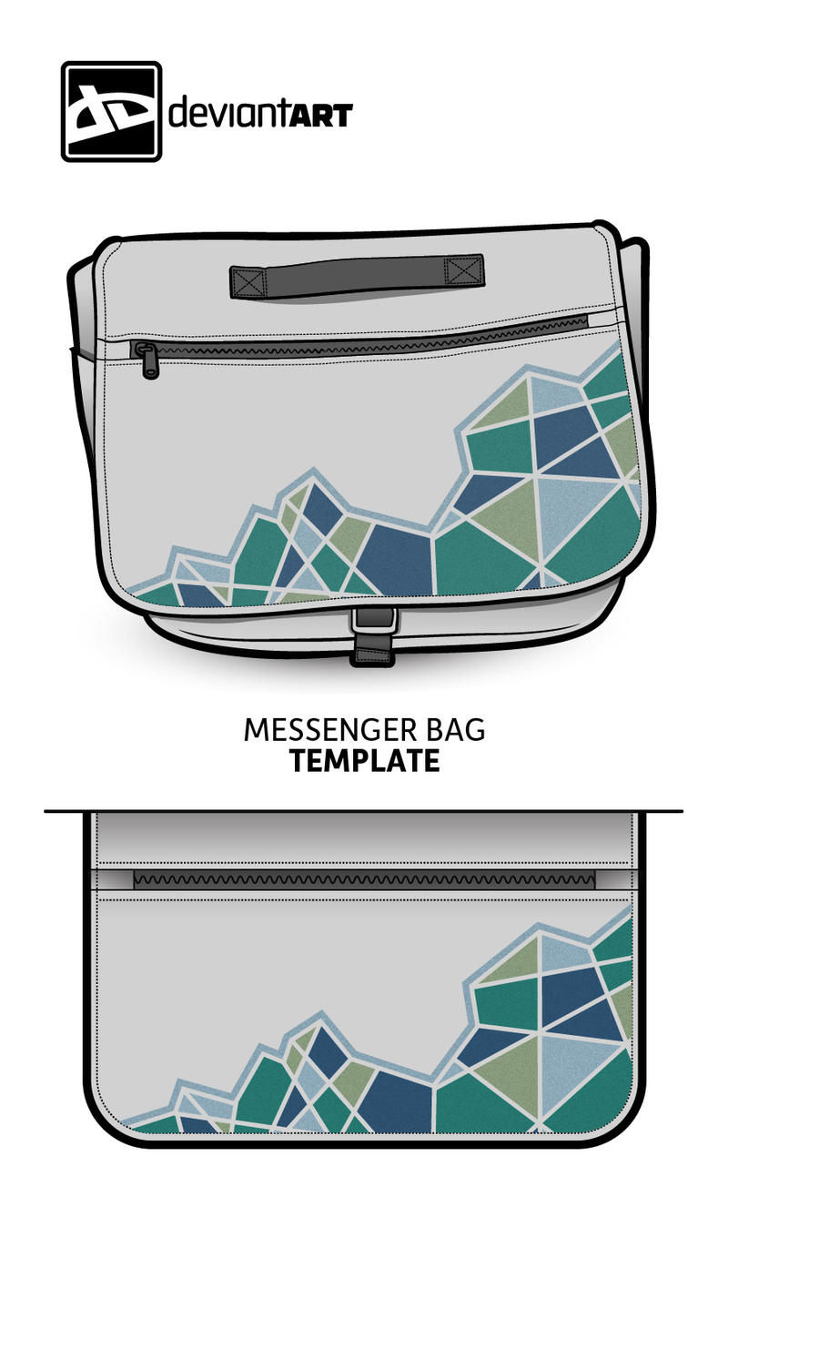 Messenger Bag, Cubism