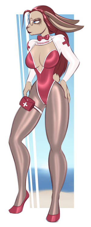 [C] Dryad the Lifeguard Bunny!