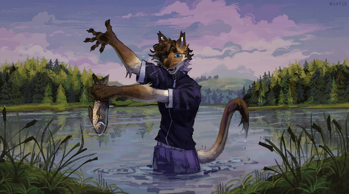 Anoymouse Fish Fish! by M1ntik on DeviantArt