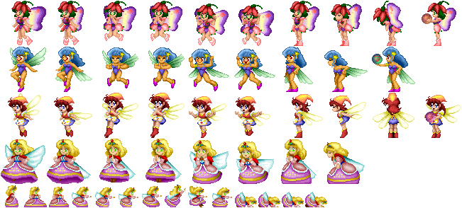 Marvel Land - Luxcie and Fairies (Sprite rip)