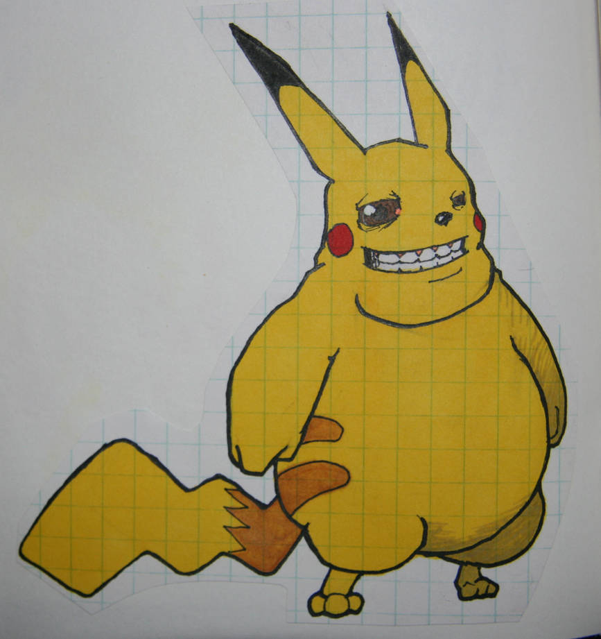 Fat Pikachu by MickeyGrassi on DeviantArt