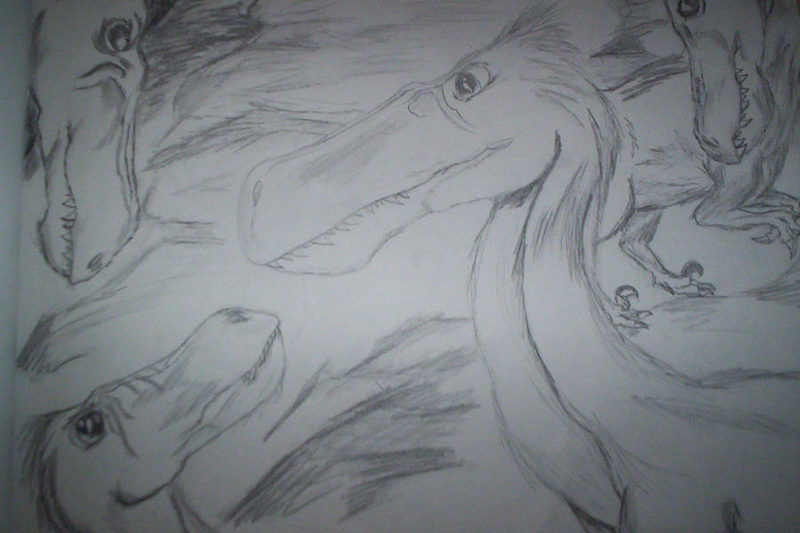 Multiple Raptor Pack Raptor Pack by Cinderai on DeviantArt