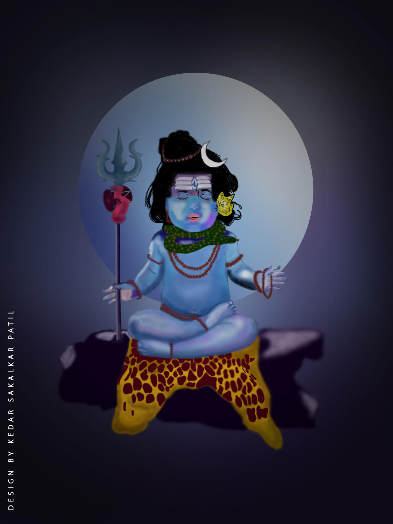Bal Shiv Ji Digital Painting by Kedar2999 on DeviantArt Bal Shiv Ji Digital Painting by Kedar2999 on DeviantArt