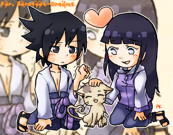 Chibi Sasuke n Hinata