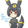 Gijinka Umbreon