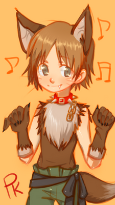 Wolf costume Yosuke