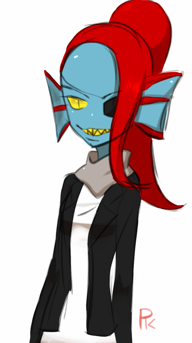 Undyne by ttwldnjs on DeviantArt