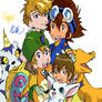 Digimon: Happy 10th old-thangs