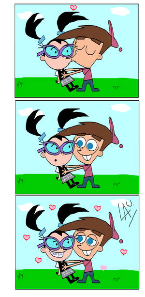 Timmy x Tootie Kiss