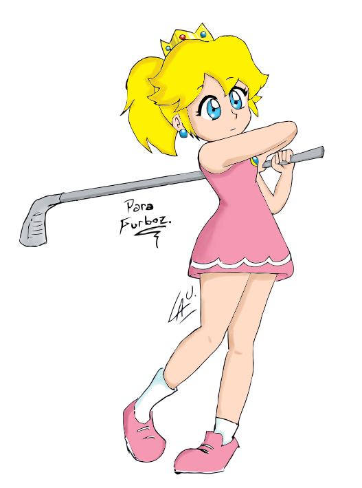 princesa Peach by kuki4982 on DeviantArt