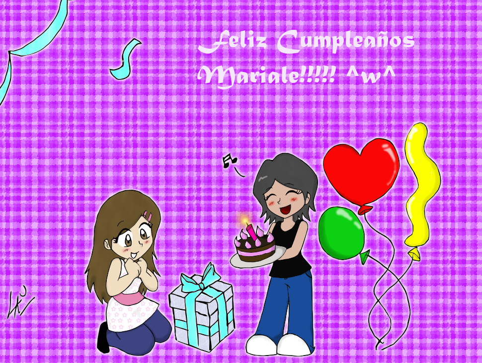 Feliz Cumple Mariale neechan