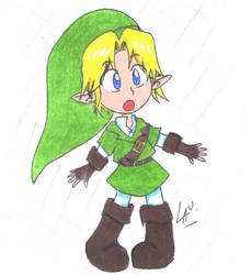 chibi Link x3 by kuki4982