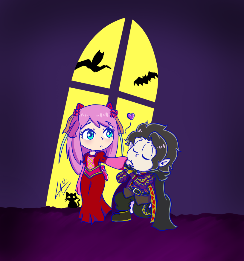 IchiNyaa Chibi Vampire AU