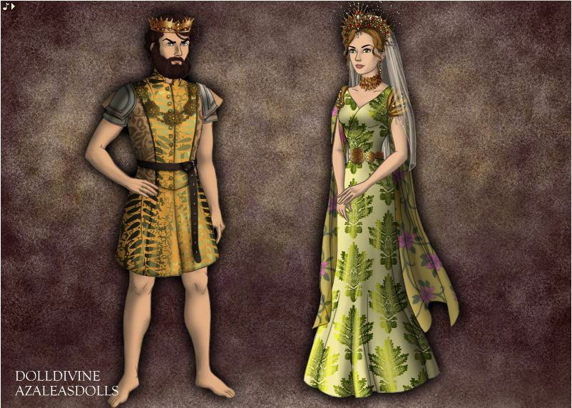 Cronus and Rhea by AkhillesY on DeviantArt