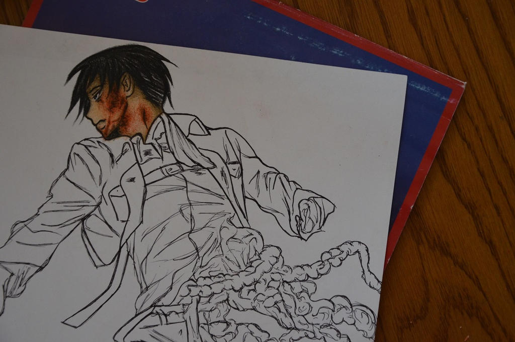 Levi in progress [gore]