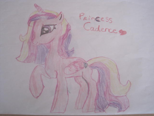 Young Princess Cadence Drawing