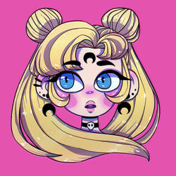 punk sailor moon