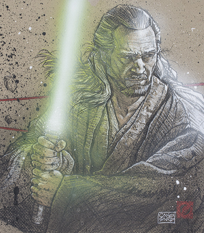 Qui Gon Jinn by AlanGutierrezArt on DeviantArt