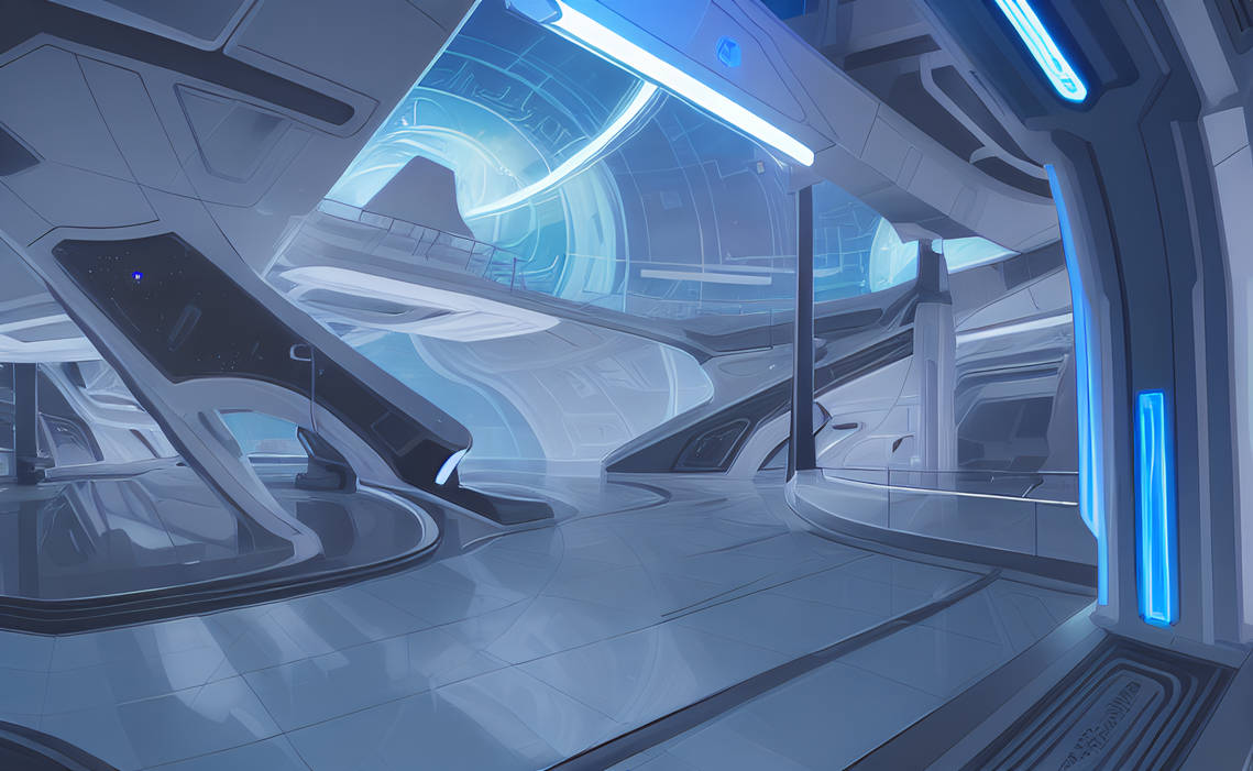 Spaceport Terminal by nekouda on DeviantArt