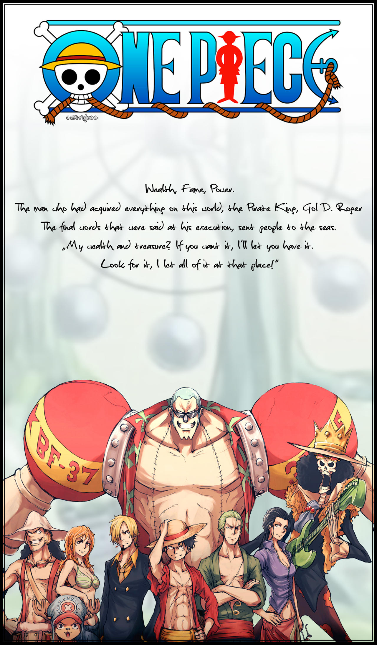 One Piece New World Poster By Czerojocc On Deviantart One Piece New World Poster By Czerojocc On Deviantart