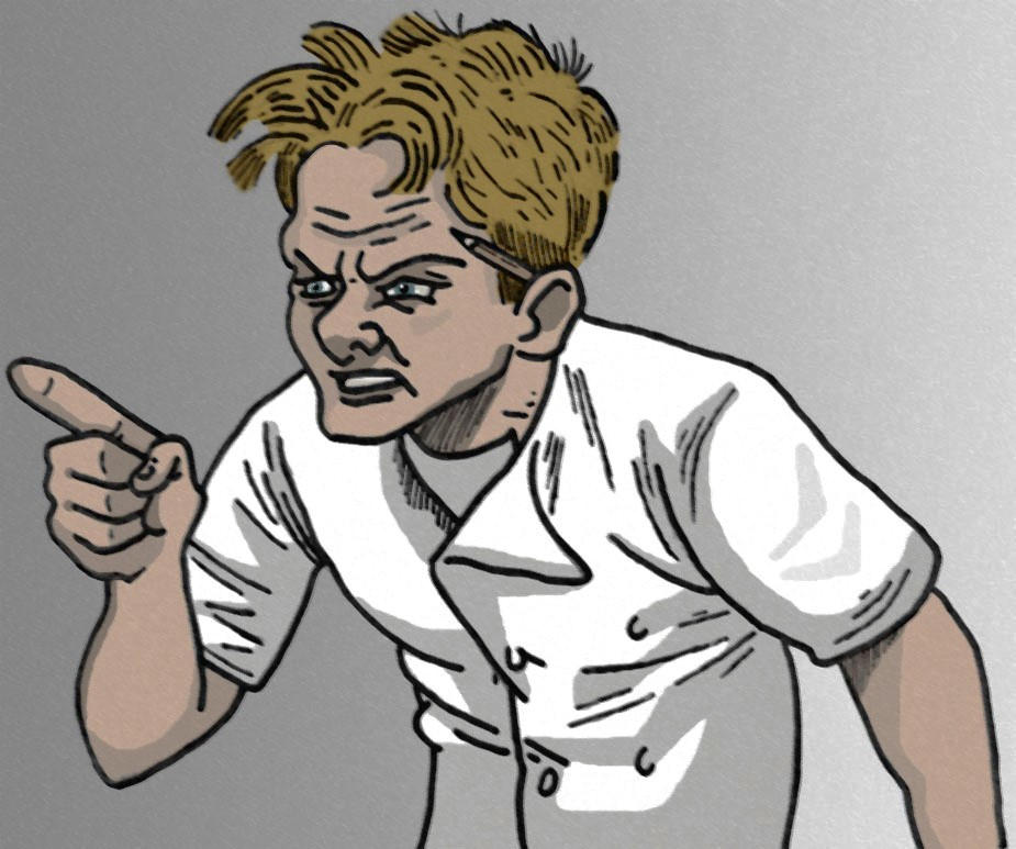 Gordon Ramsay Face Draw Gordon Ramsay by LoonyToony1985 on DeviantArt