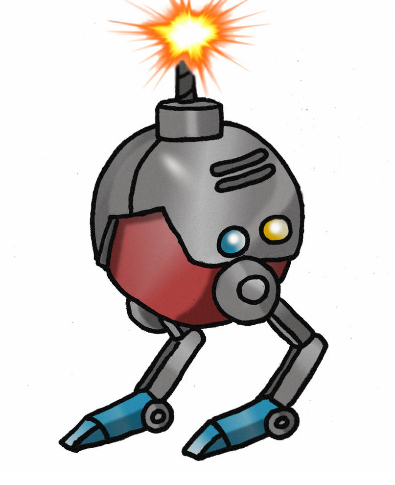 Badnik Exploding Gif Bomb (Badnik) by LoonyToony1985 on DeviantArt