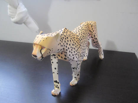 Cheetah Papercraft