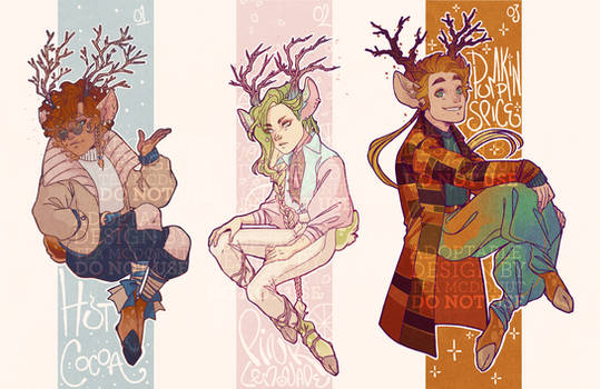 SEASONAL DEERS ADOPTABLES AUCTION: CLOSED