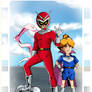 Viewtiful Joe and Captain Blue Jr