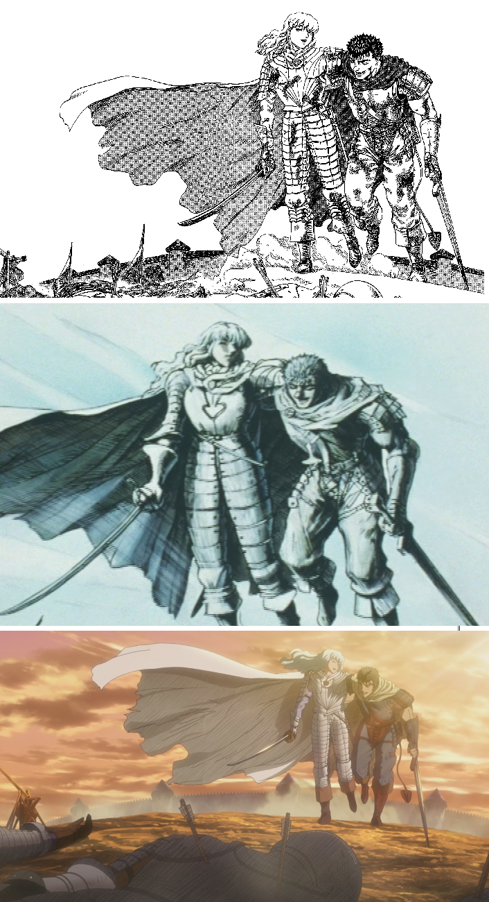 Berserk: Anime-Manga Differences