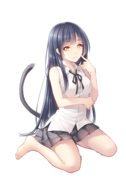 Neko girl render