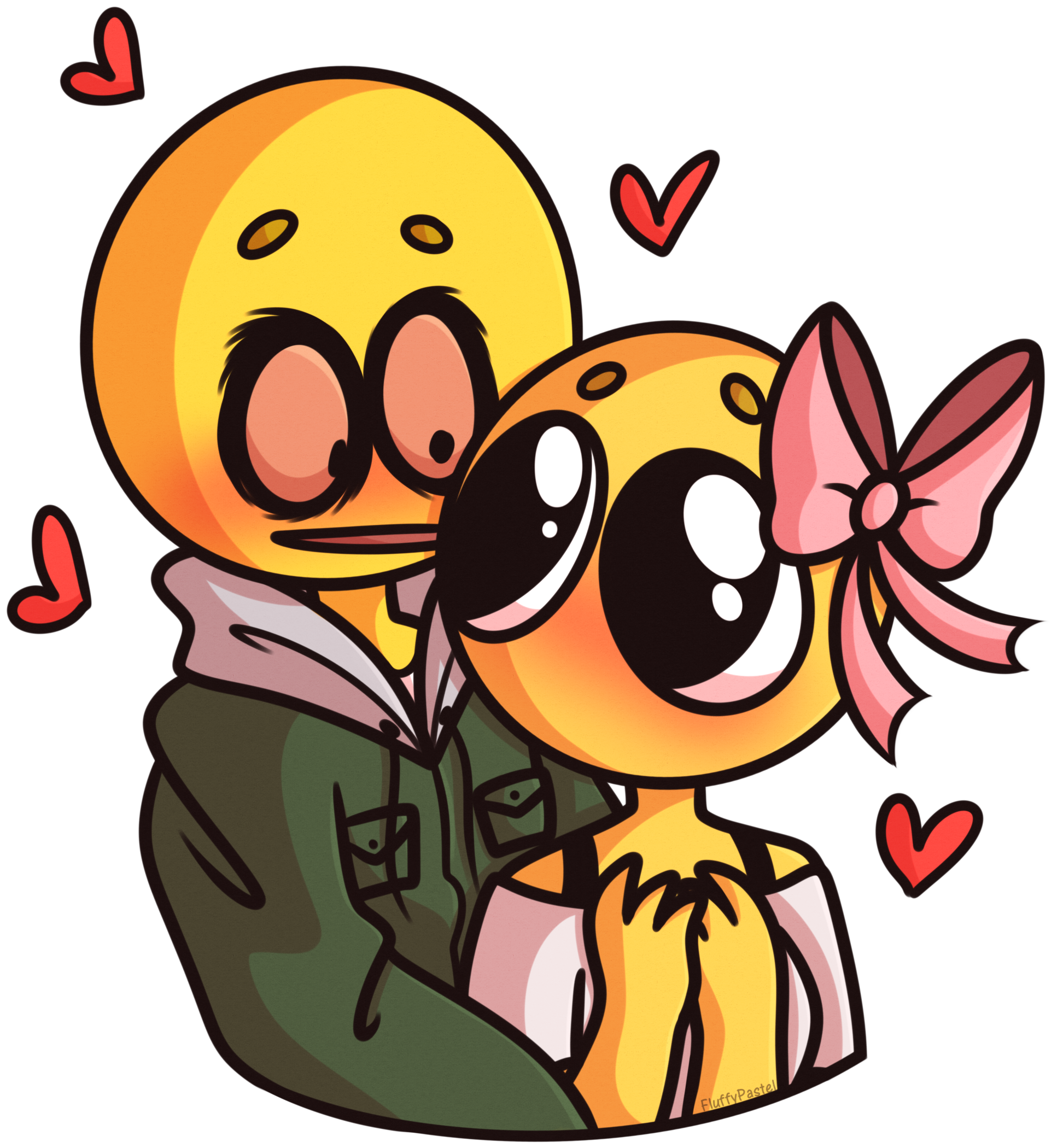 Cursed Emoji Couple UwU by ButterGirl32442 on DeviantArt