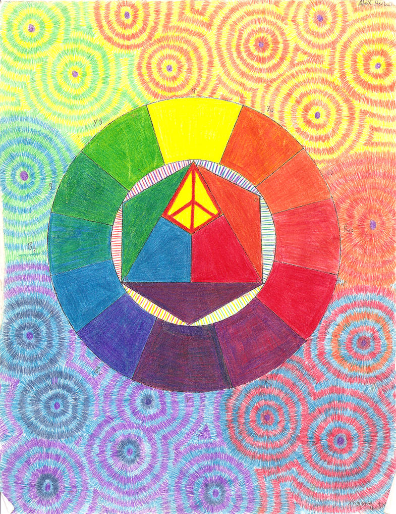 Color Wheel with Exploding Dot by WyattHerb on DeviantArt