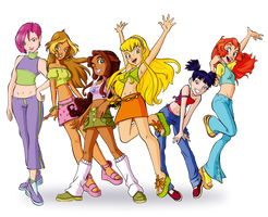 Winx in Witch style