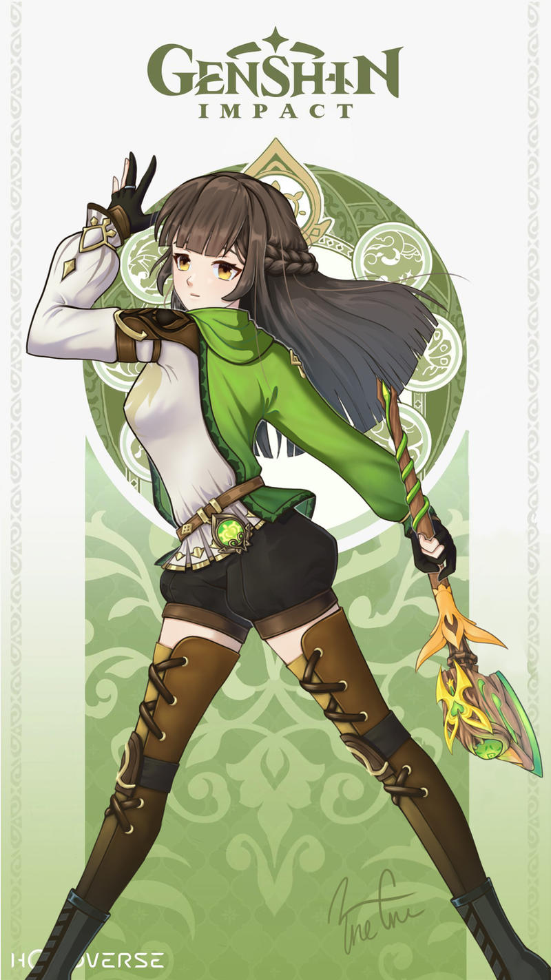 If Rana became a playable character by RireDeCire on DeviantArt