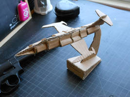 Cardboard Lockheed F-104G Starfighter