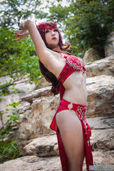 Belly Dancer Scarlet Witch by HollyGloha