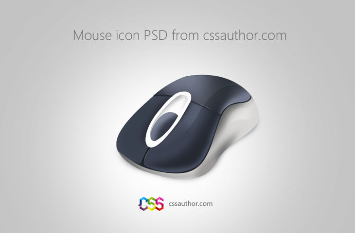 Download Free Mouse Icon PSD from CSS Author