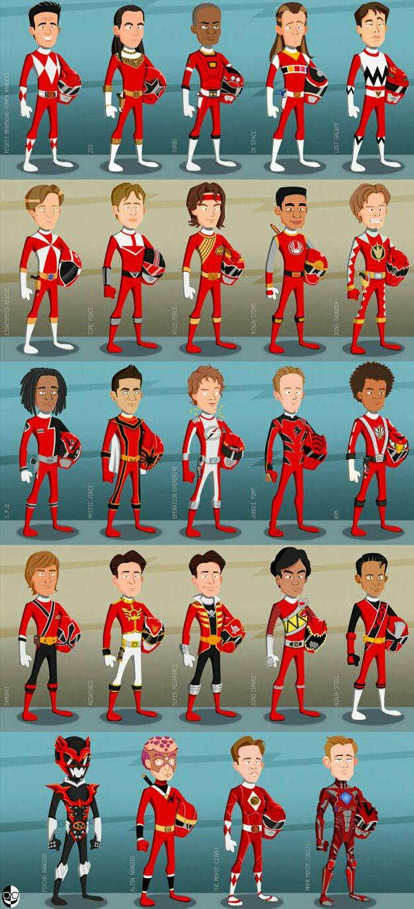 Power Ranger 2017 Deviantart Power Rangers by jeanluccas on DeviantArt
