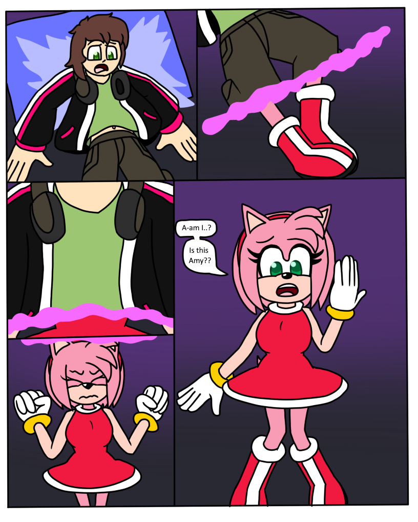 Sonic Movie Comic: A Cake For Amy Rose (2/3) by Jame5rheneaZ on DeviantArt