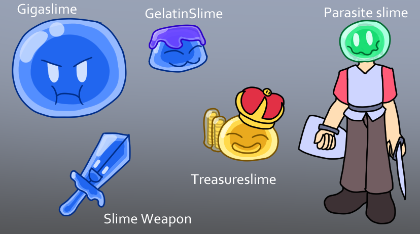 Slime Rng Enemies Slime Sewers Enemies - Rare by M3gaSn1p3r on DeviantArt