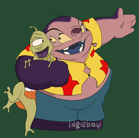 Jumba and Pleakley by idgi on DeviantArt