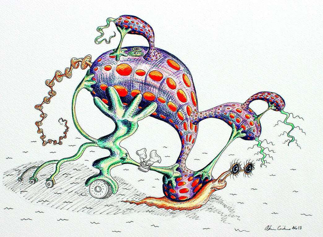 Parasitic Creatures , alien insect study. by AdrianGibbons on DeviantArt