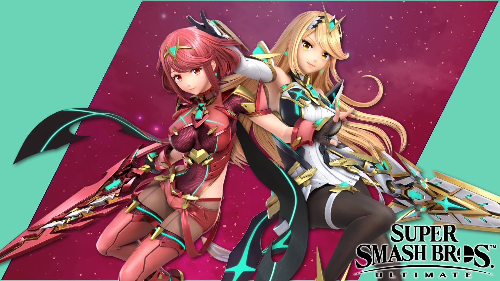 Angry Pyra Super Smash Bros. Ultimate Pyra Mythra Pc (Ver. 2) by Oscreji9 on ...