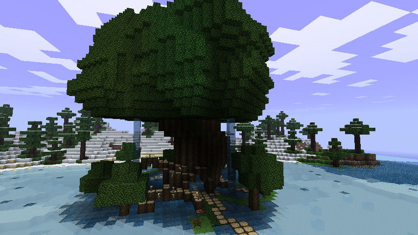 Small Medieval Tree Minecraft Minecraft small tree by HifeyHarpy on DeviantArt