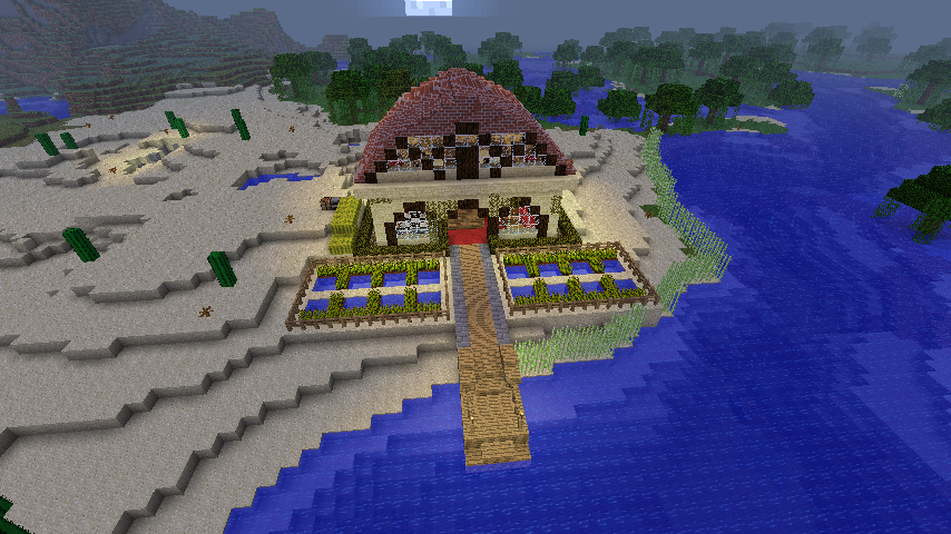 Minecraft Survival hut