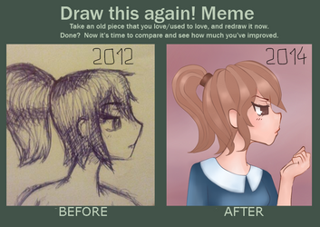 Draw this again meme! Hmm...